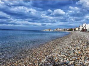 Beaches in Kokkari Samos Greece