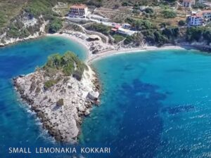 Beaches in Kokkari Samos Greece