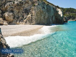 Beaches in Kokkari Samos Greece