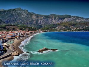 Beaches in Kokkari Samos Greece