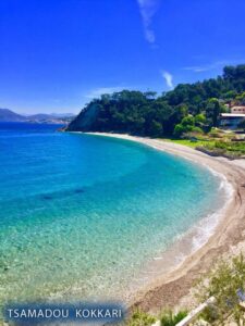 Beaches in Kokkari Samos Greece
