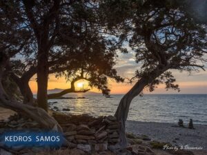 Beaches in Kokkari Samos Greece