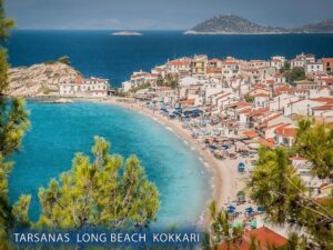 Beaches in Kokkari Samos Greece