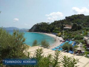 Beaches in Kokkari Samos Greece