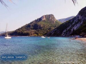 Beaches in Kokkari Samos Greece