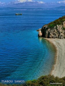 Beaches in Kokkari Samos Greece