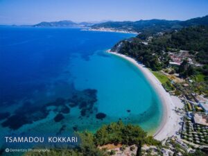 Beaches in Kokkari Samos Greece