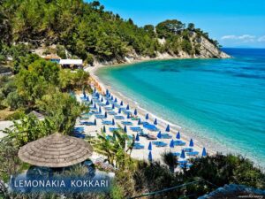 Beaches in Kokkari Samos Greece