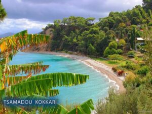 Beaches in Kokkari Samos Greece