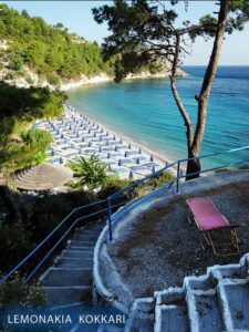 Beaches in Kokkari Samos Greece