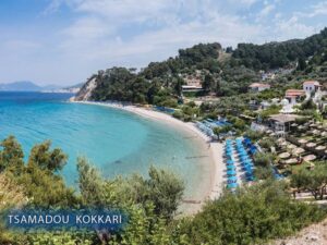 Beaches in Kokkari Samos Greece