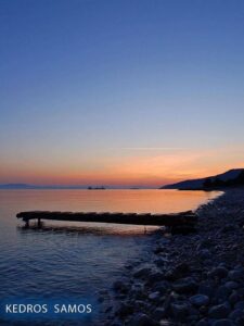 Beaches in Kokkari Samos Greece
