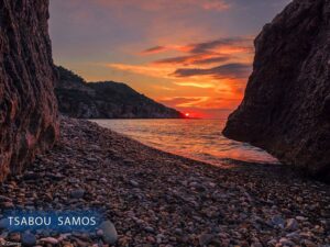 Beaches in Kokkari Samos Greece