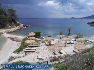 Beaches in Kokkari Samos Greece