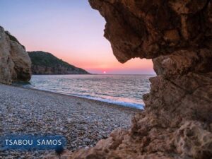 Beaches in Kokkari Samos Greece
